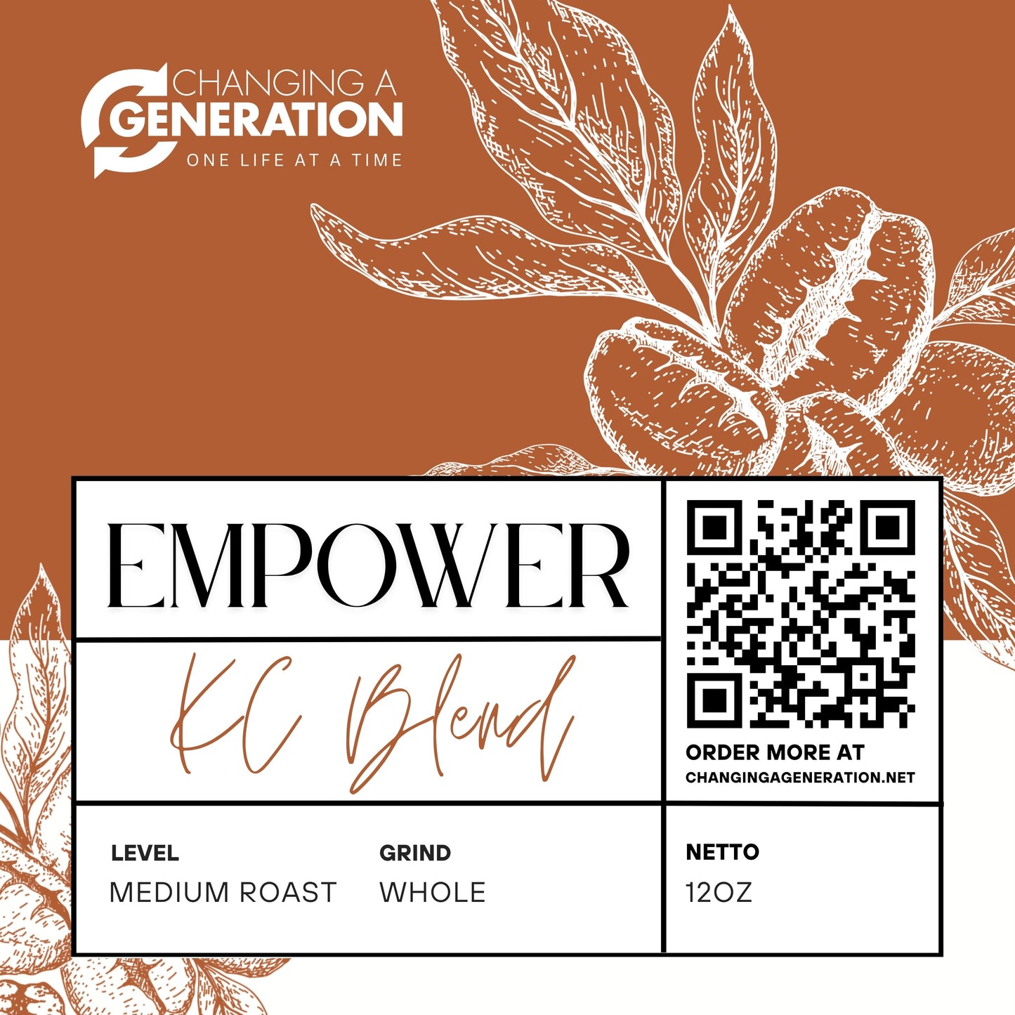 EMPOWER KC Blend – Medium Roast (12 oz)